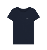 Navy Blue Printed T-shirt