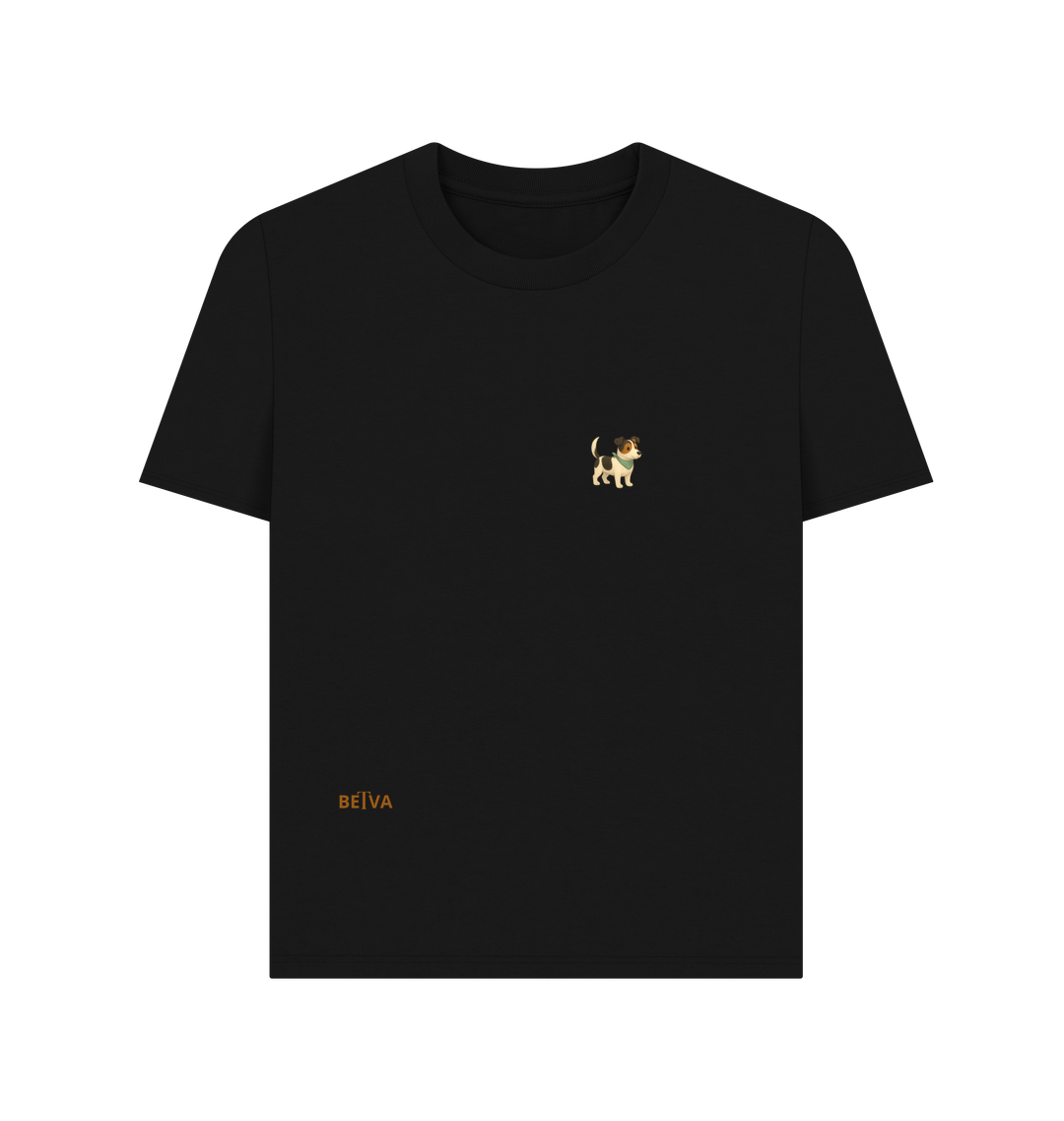 Black Printed T-shirt