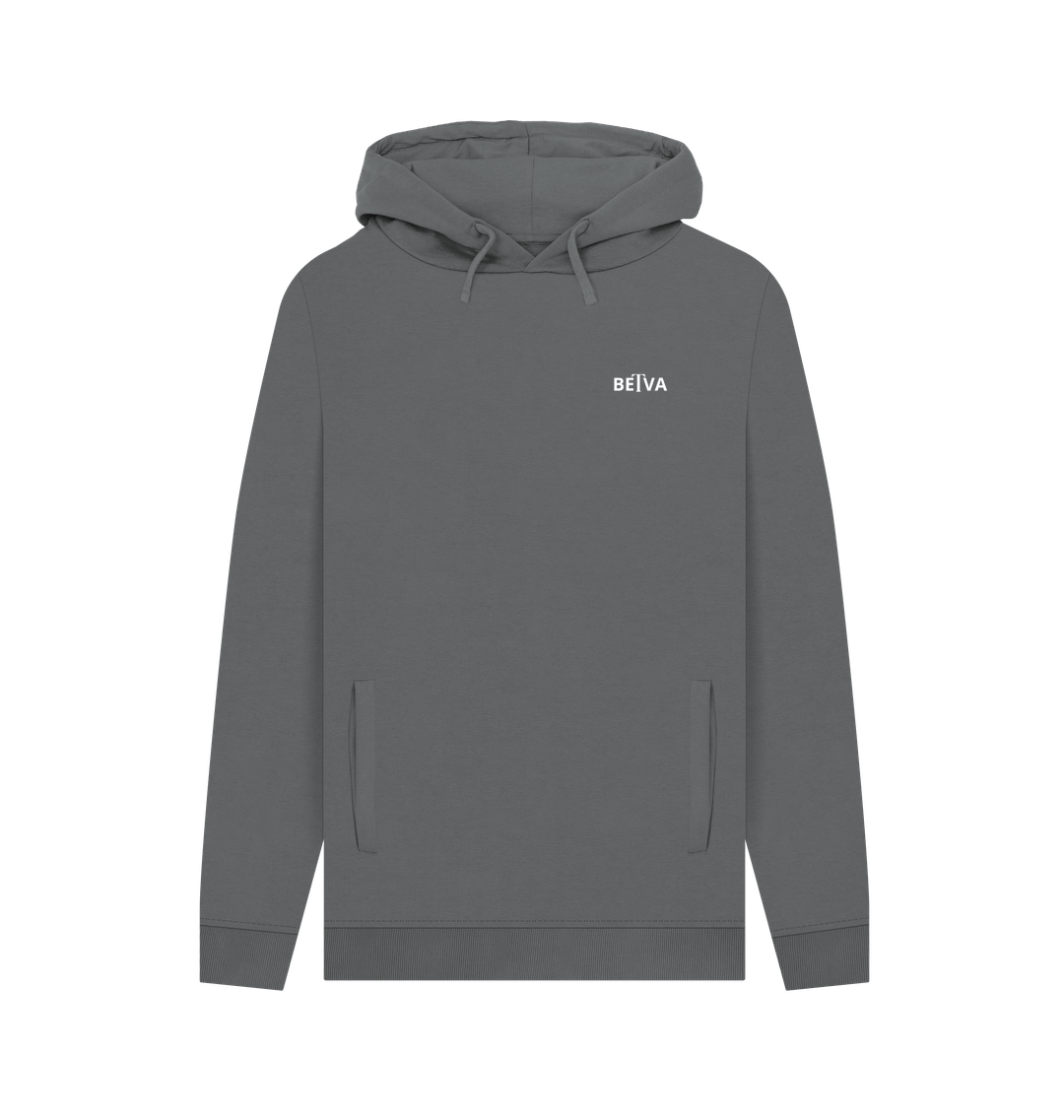 Slate Grey Printed Hoody