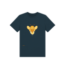 Denim Blue Printed Kids T-Shirt