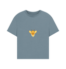 Stone Blue Printed T-shirt