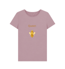 Mauve Printed T-shirt Front