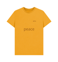 Mustard Printed T-shirt