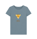 Stone Blue Printed T-shirt