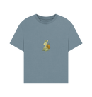 Stone Blue Printed T-shirt