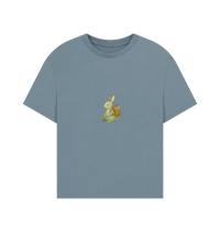 Stone Blue Printed T-shirt