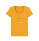 Mustard Printed T-shirt Front