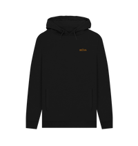 Black Printed Hoody