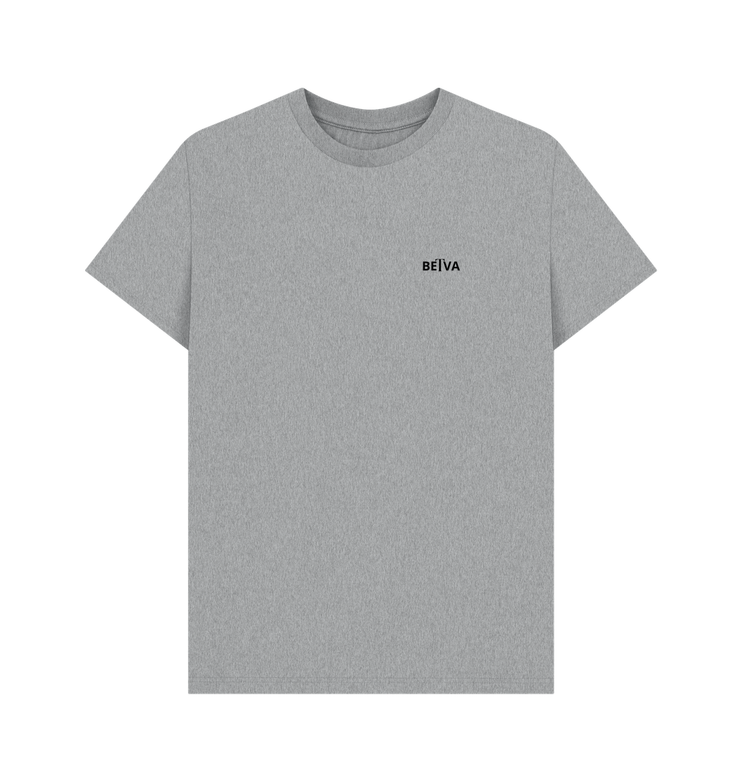 Athletic Grey Printed T-shirt