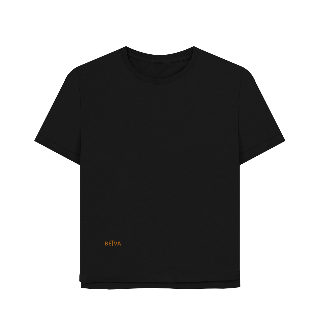 Black Printed T-shirt
