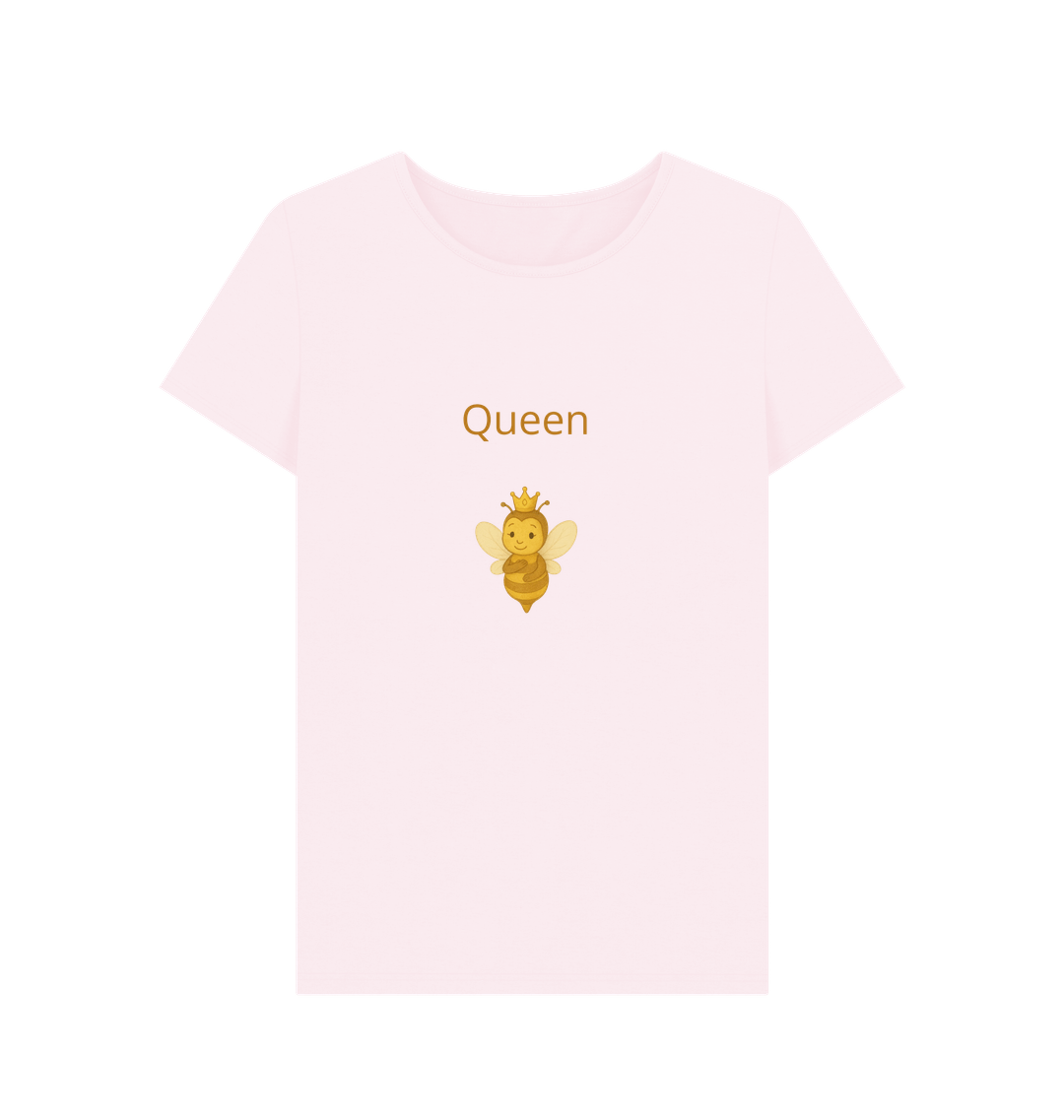 Pink Printed T-shirt Front
