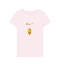 Pink Printed T-shirt Front