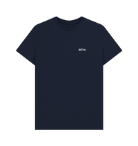 Navy Blue Printed T-shirt