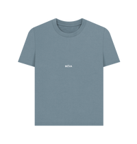 Stone Blue Printed T-shirt