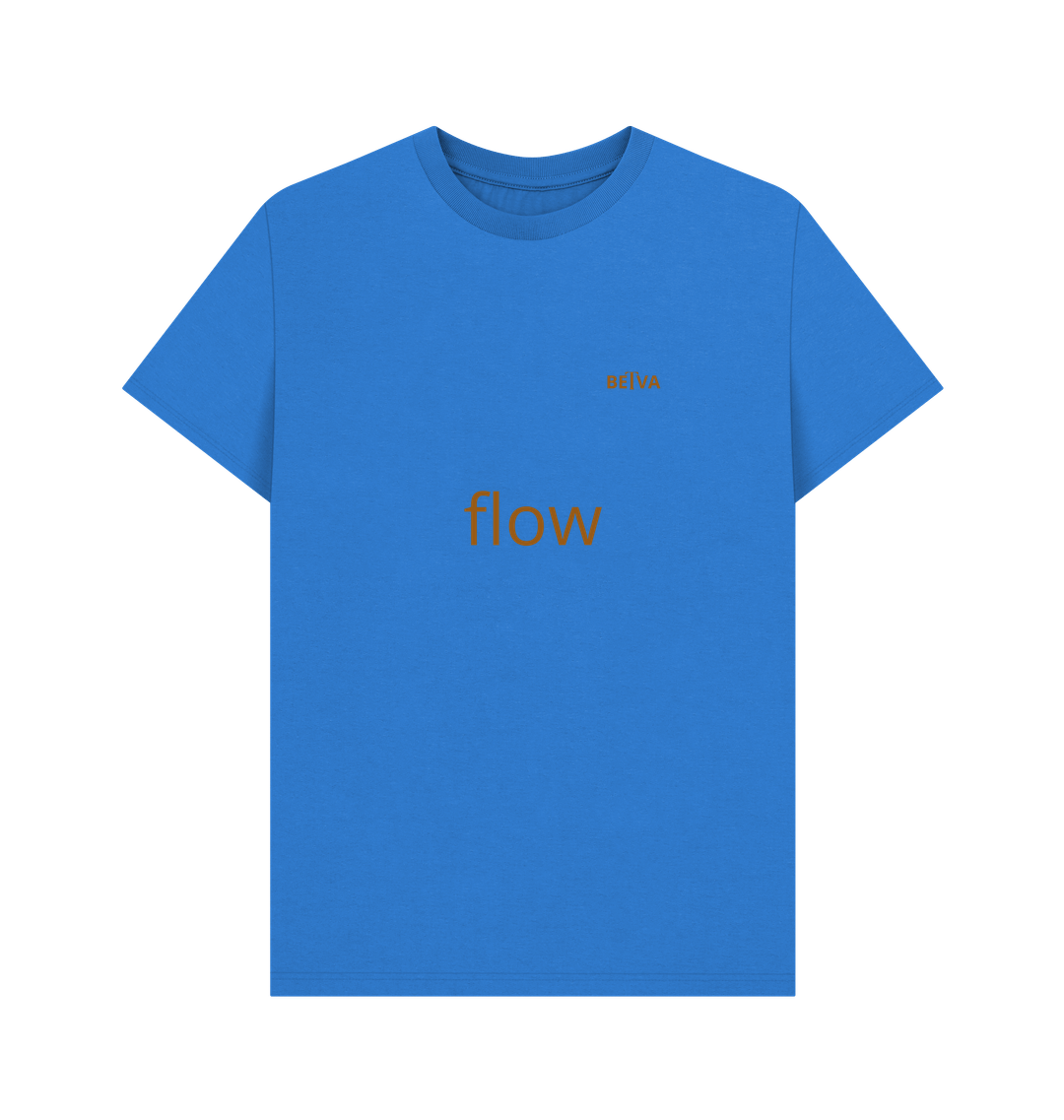 Bright Blue Printed T-shirt