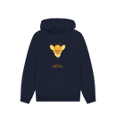 Navy Printed Hoody