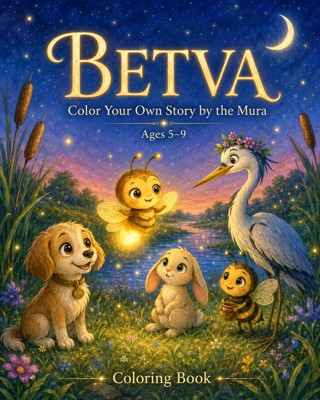 BETVA Coloring Book — Color Your Own Story by the Mura