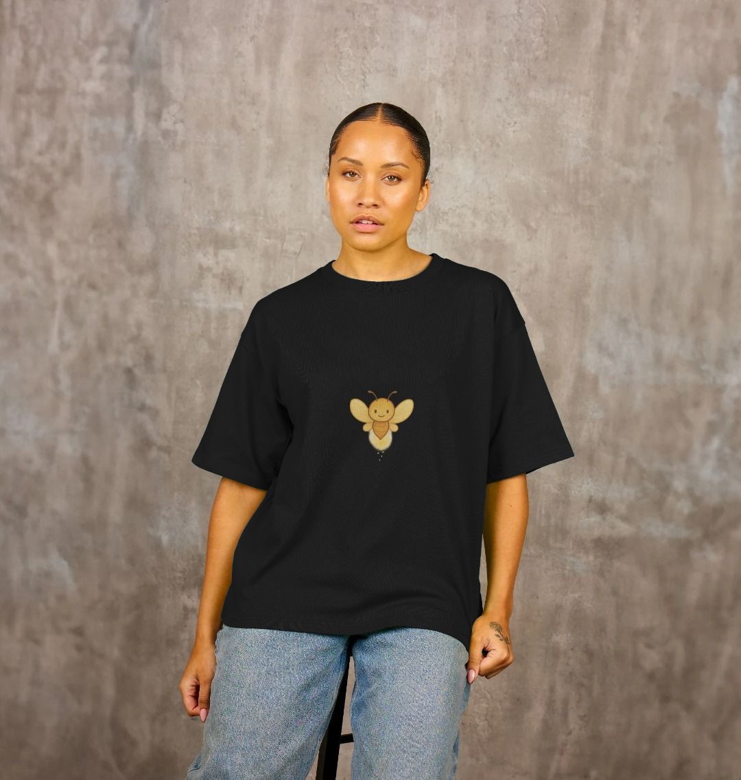 BETVA™ - Women's Oversized Organic Cotton Tee