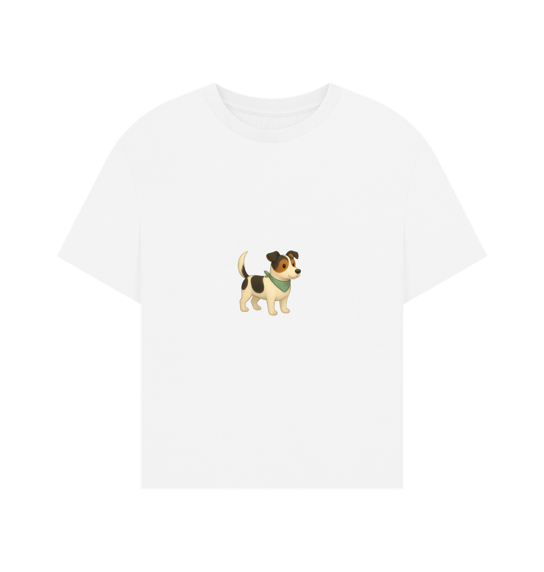 White Printed T-shirt
