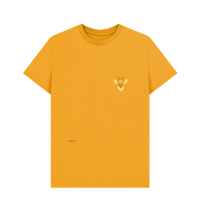 Mustard Printed T-shirt
