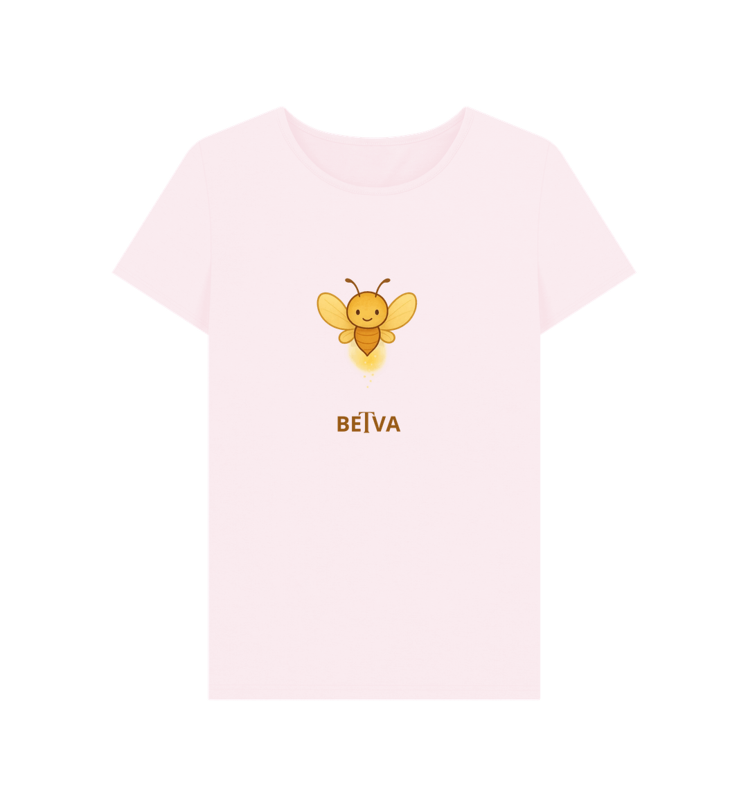 Pink Printed T-shirt Front