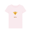 Pink Printed T-shirt Front