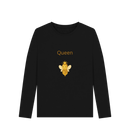 Black Printed Long Sleeve T Shirt