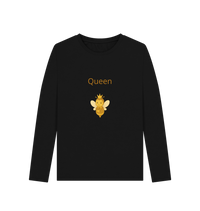 Black Printed Long Sleeve T Shirt