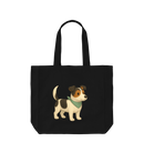 Black Printed Bag