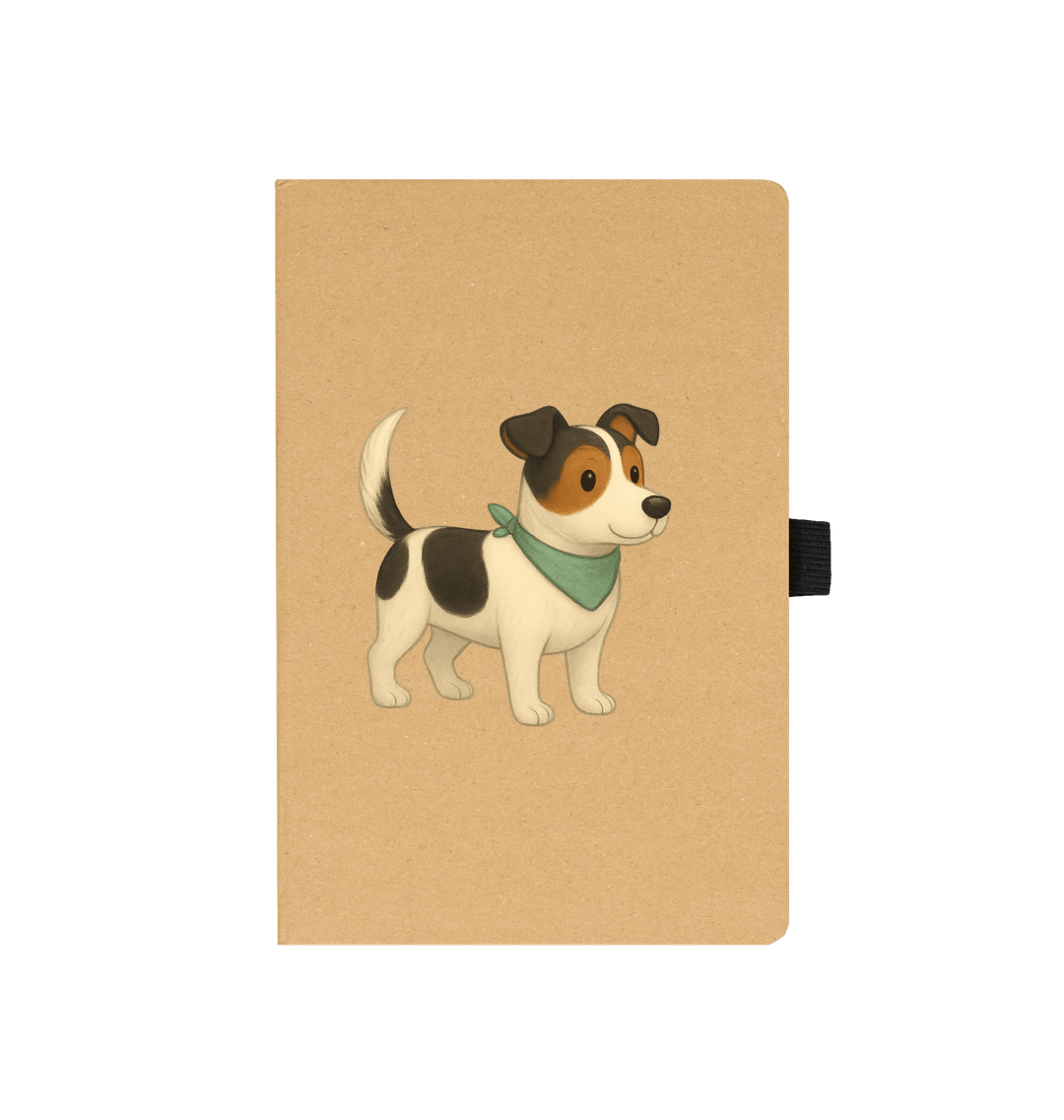 Recycled Kraft Notebook - BETVA ACHILLES™ Loyal Companion Journal A5