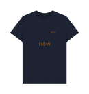 Navy Blue Printed T-shirt
