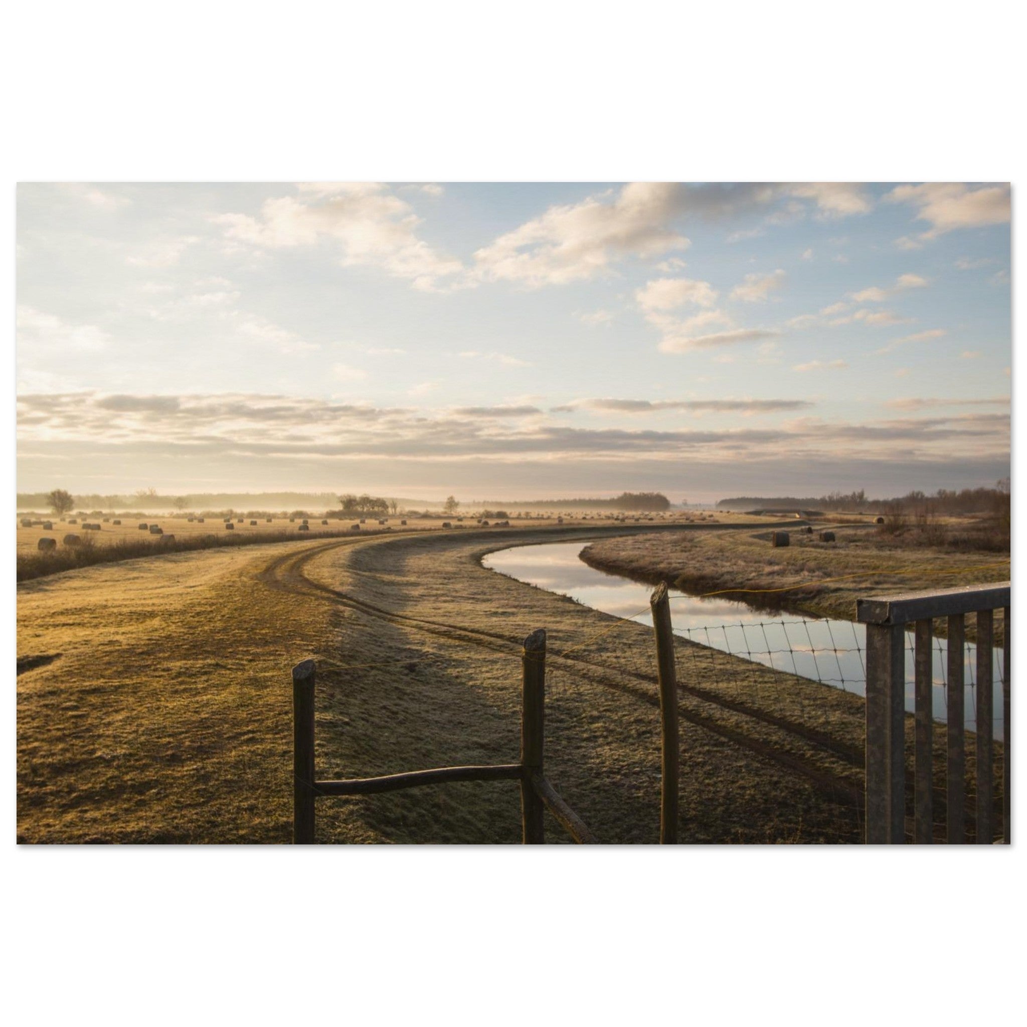 The River Bends Home — Nature Fine Art Poster | BETVA Wall Art
