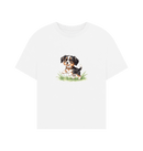 White Printed T-shirt Front