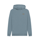 Stone Blue Printed Hoody