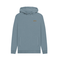 Stone Blue Printed Hoody