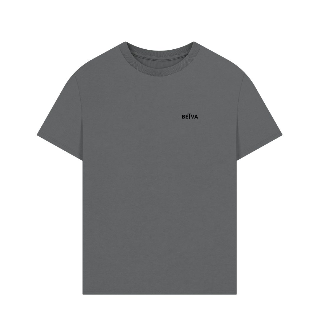 Slate Grey Printed T-shirt