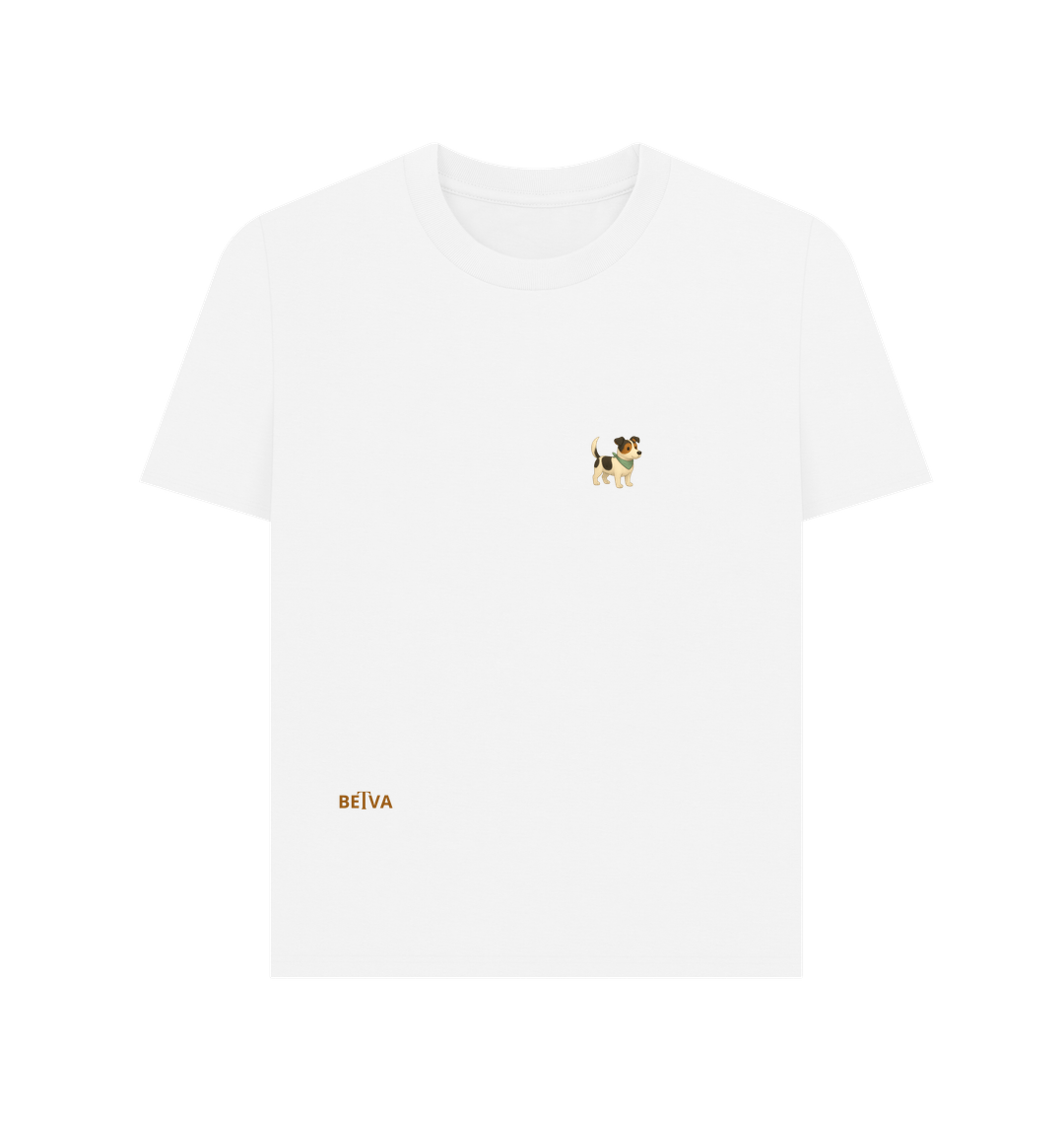 White Printed T-shirt