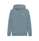 Stone Blue Printed Hoody