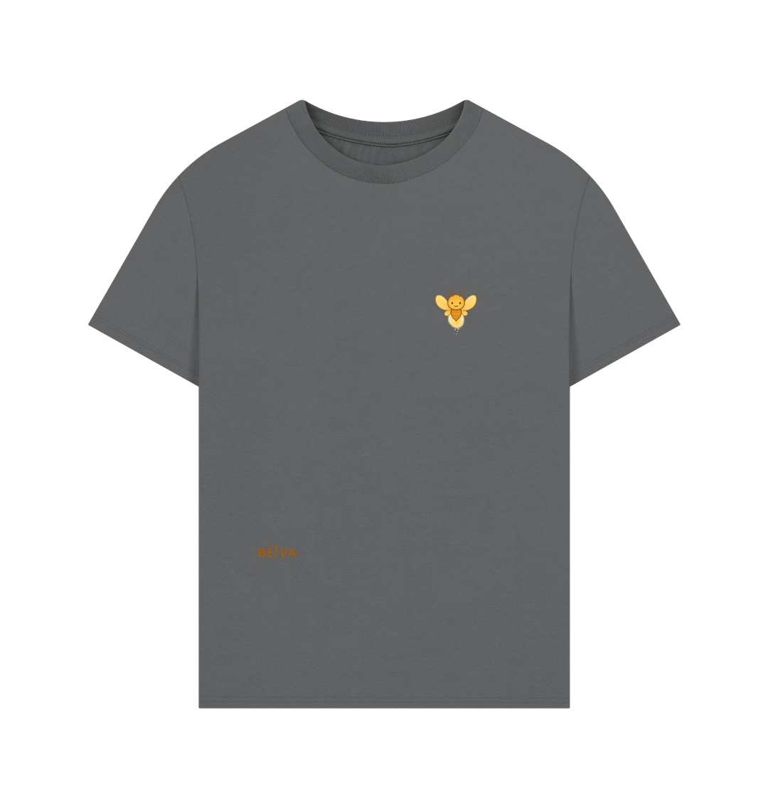Slate Grey Printed T-shirt