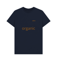 Navy Blue Printed T-shirt