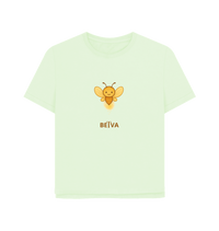 Pastel Green Printed T-shirt