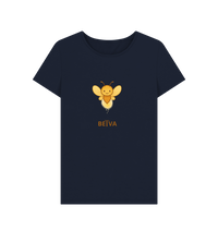 Navy Blue Printed T-shirt