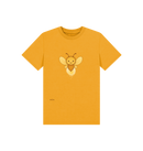 Mustard Printed Kids T-Shirt