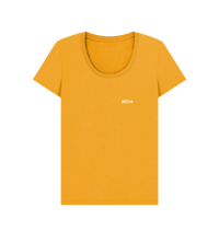 Mustard Printed T-shirt