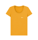 Mustard Printed T-shirt Front