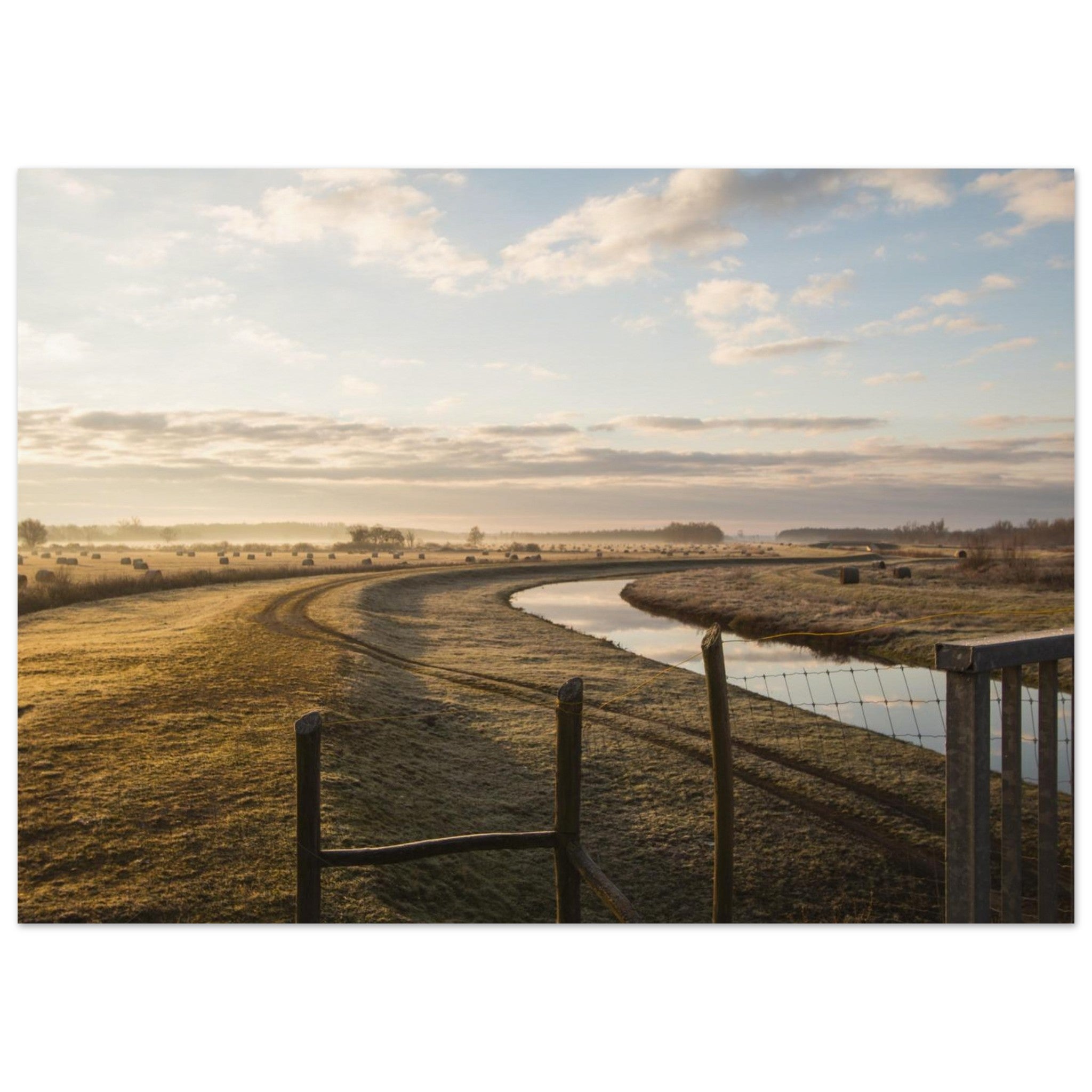 The River Bends Home — Nature Fine Art Poster | BETVA Wall Art