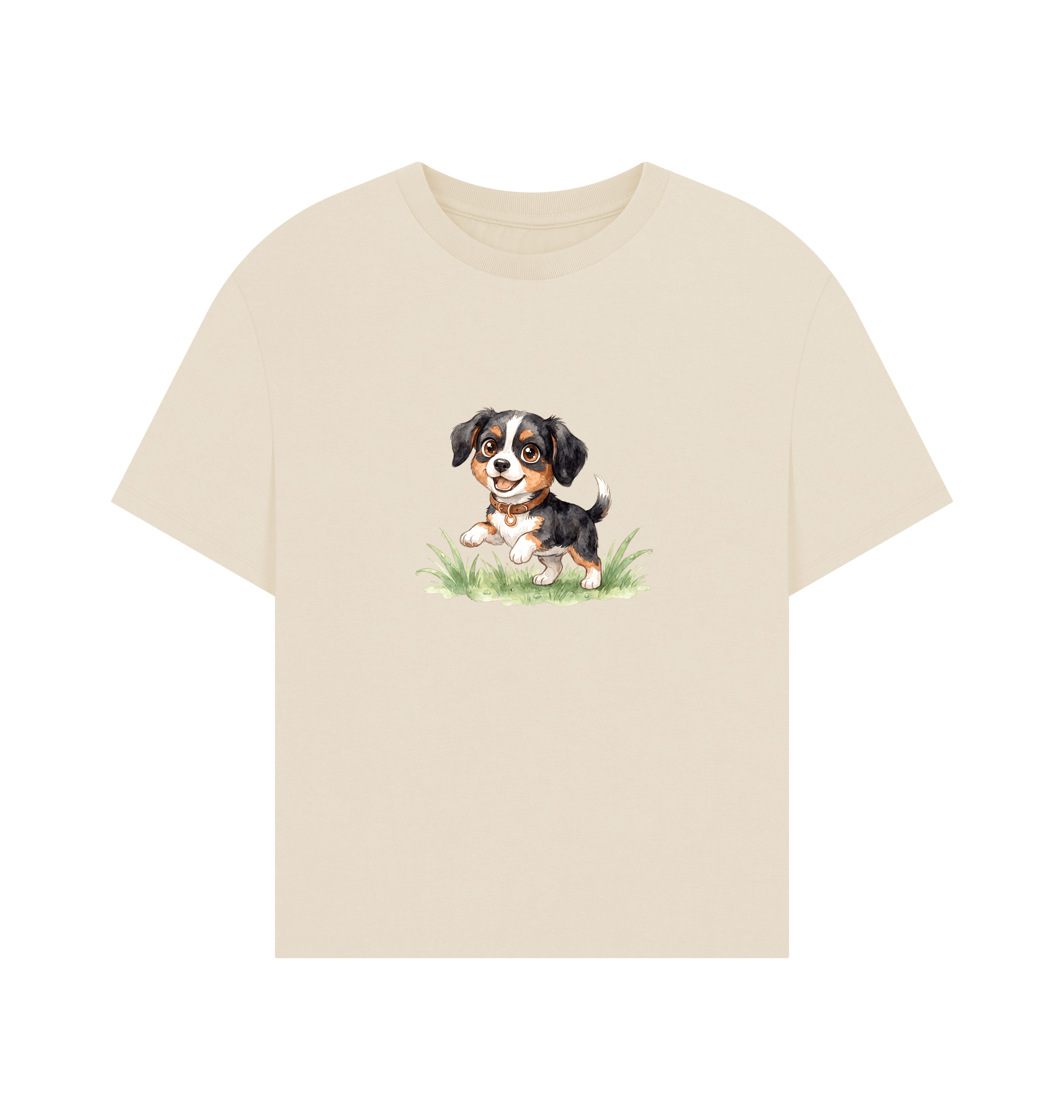 Oat Printed T-shirt Front