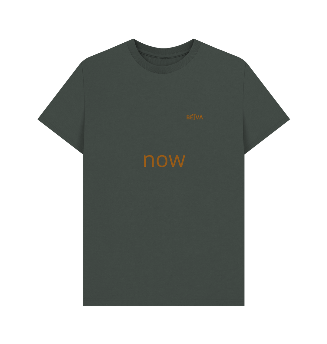 Dark Grey Printed T-shirt