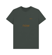 Dark Grey Printed T-shirt
