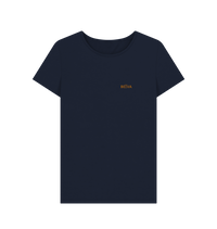 Navy Blue Printed T-shirt